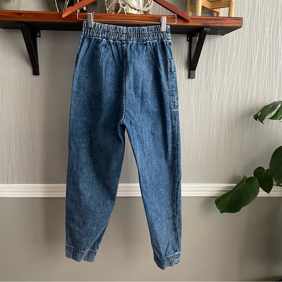 ASOS Weekday Byron acid wash tapered jeans in blue - Picture 6 of 13